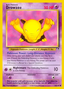 Drowzee, Legendary Collection 73