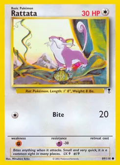 Rattata, Legendary Collection 89
