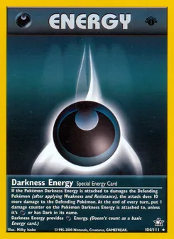 Darkness Energy, Neo Genesis 104