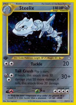 Steelix, Neo Genesis 15
