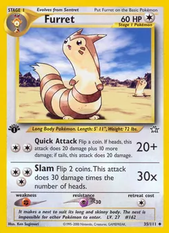 Furret, Neo Genesis 35