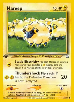 Mareep, Neo Genesis 65