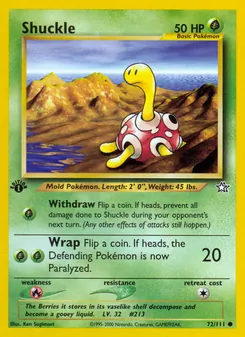 Shuckle, Neo Genesis 72