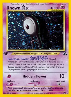 Unown [A], Neo Discovery 14