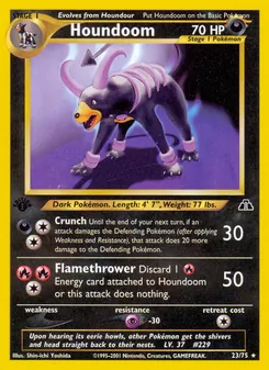 Houndoom, Neo Discovery 23