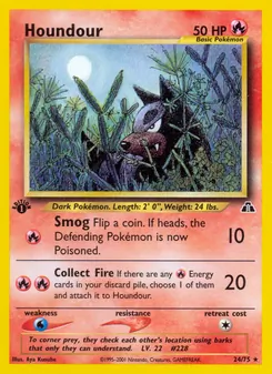 Houndour, Neo Discovery 24