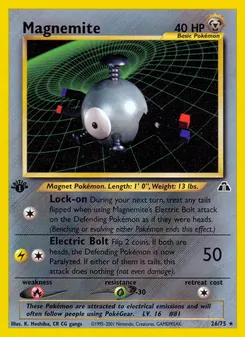 Magnemite, Neo Discovery 26