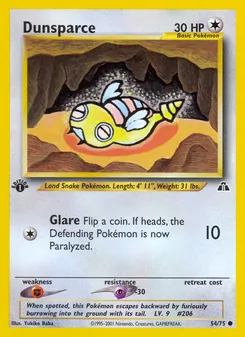 Dunsparce, Neo Discovery 54