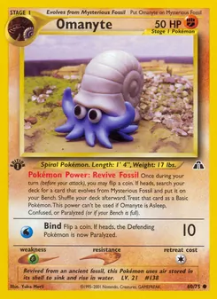 Omanyte, Neo Discovery 60