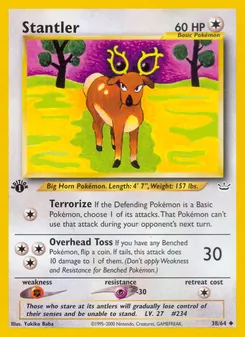Stantler, Neo Revelation 38
