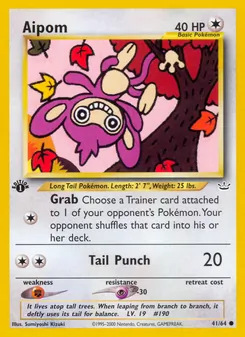 Aipom, Neo Revelation 41