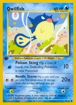 Qwilfish, Neo Revelation 49