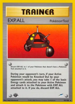 Matching English EXP.ALL card