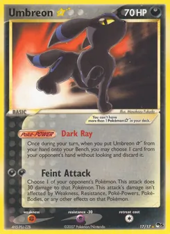 Umbreon ★, POP Series 5 17