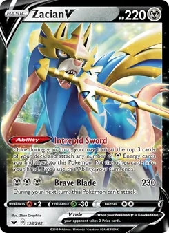 Zacian V, Sword & Shield