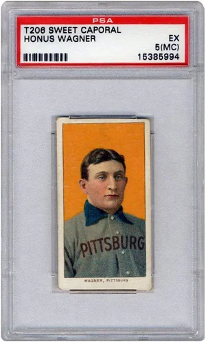 A real PSA graded card, labelled