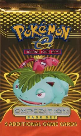 Expedition Base Set booster pack, Venusaur
