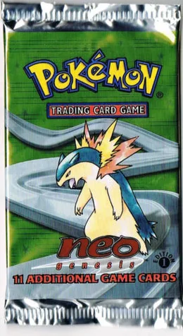 Neo Genesis booster pack, Typhlosion
